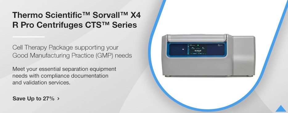 Thermo Scientific™ Sorvall™ X4 R Pro Centrifuges CTS™ Series